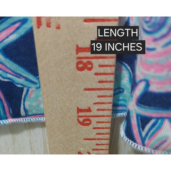 NWT Simply Southern Navy/Pink Shirred Skirt Starfish & Shell Print~Above Knee XL - Picture 6 of 10